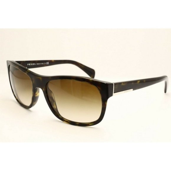 Prada Accessories - Prada SPR 29N 2AU-6S1 Square Tortoise Sunglasses